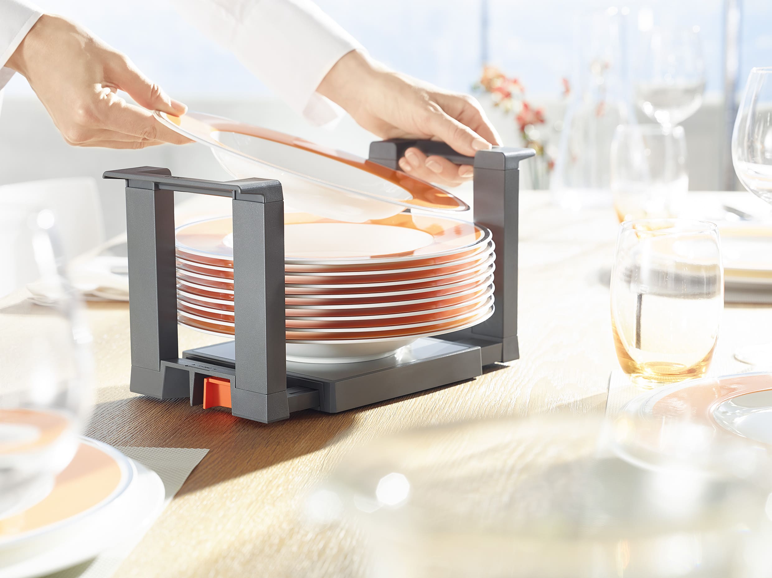 Держатель тарелок Blum и TANDEMBOX antaro | царги в цвете серый орион